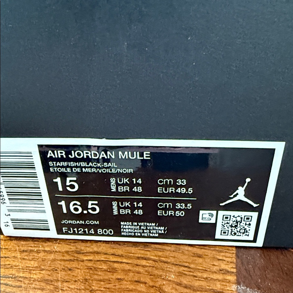 Air Jordan Mule men’s size 15 brand new in box never worn - Picture 2 of 5